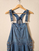 Gap Slouchy Denim Overalls (L)