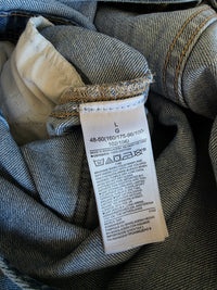 Gap Slouchy Denim Overalls (L)