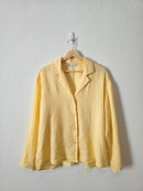 Zara Yellow Linen Matching Set (S/M)