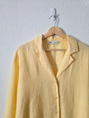 Zara Yellow Linen Matching Set (S/M)