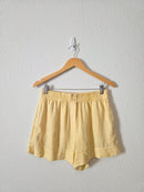 Zara Yellow Linen Matching Set (S/M)
