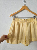 Zara Yellow Linen Matching Set (S/M)