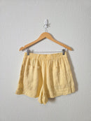 Zara Yellow Linen Matching Set (S/M)