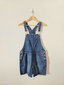Gap Relaxed Denim Shortalls (M)