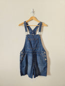 Gap Relaxed Denim Shortalls (M)