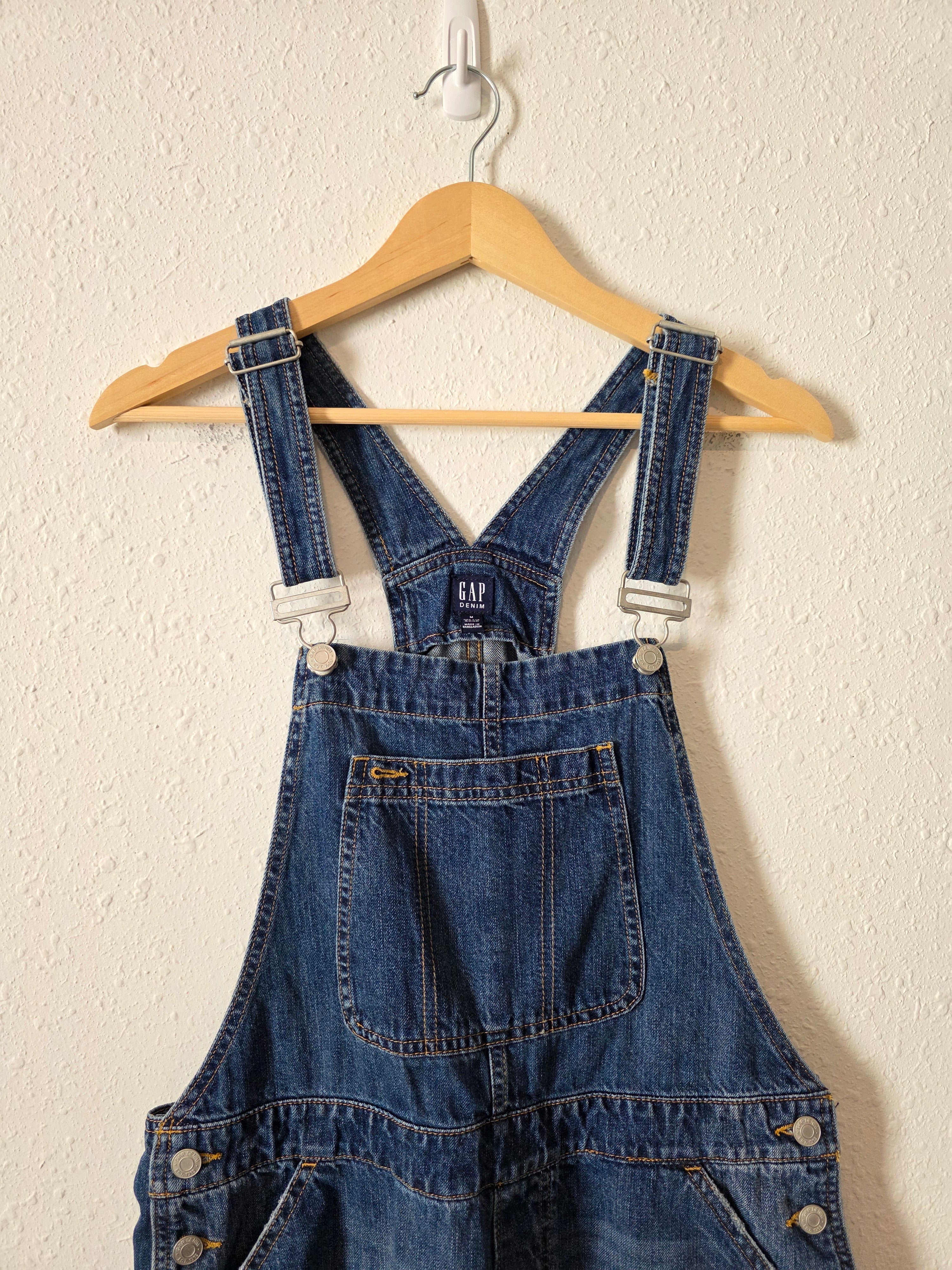Gap Relaxed Denim Shortalls (M)