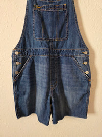 Gap Relaxed Denim Shortalls (M)