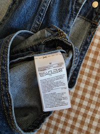 Gap Relaxed Denim Shortalls (M)