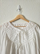 Aerie Tie Front Puff Sleeve Top (S)