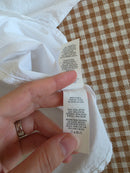Aerie Tie Front Puff Sleeve Top (S)