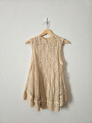 Free People Floral Lace Top (S)