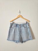 Light Wash Baggy Shorts (27)
