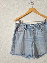 Light Wash Baggy Shorts (27)