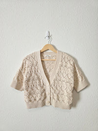 Splendid Textured Cotton Cardigan (S)