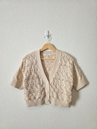Splendid Textured Cotton Cardigan (S)