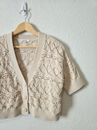Splendid Textured Cotton Cardigan (S)