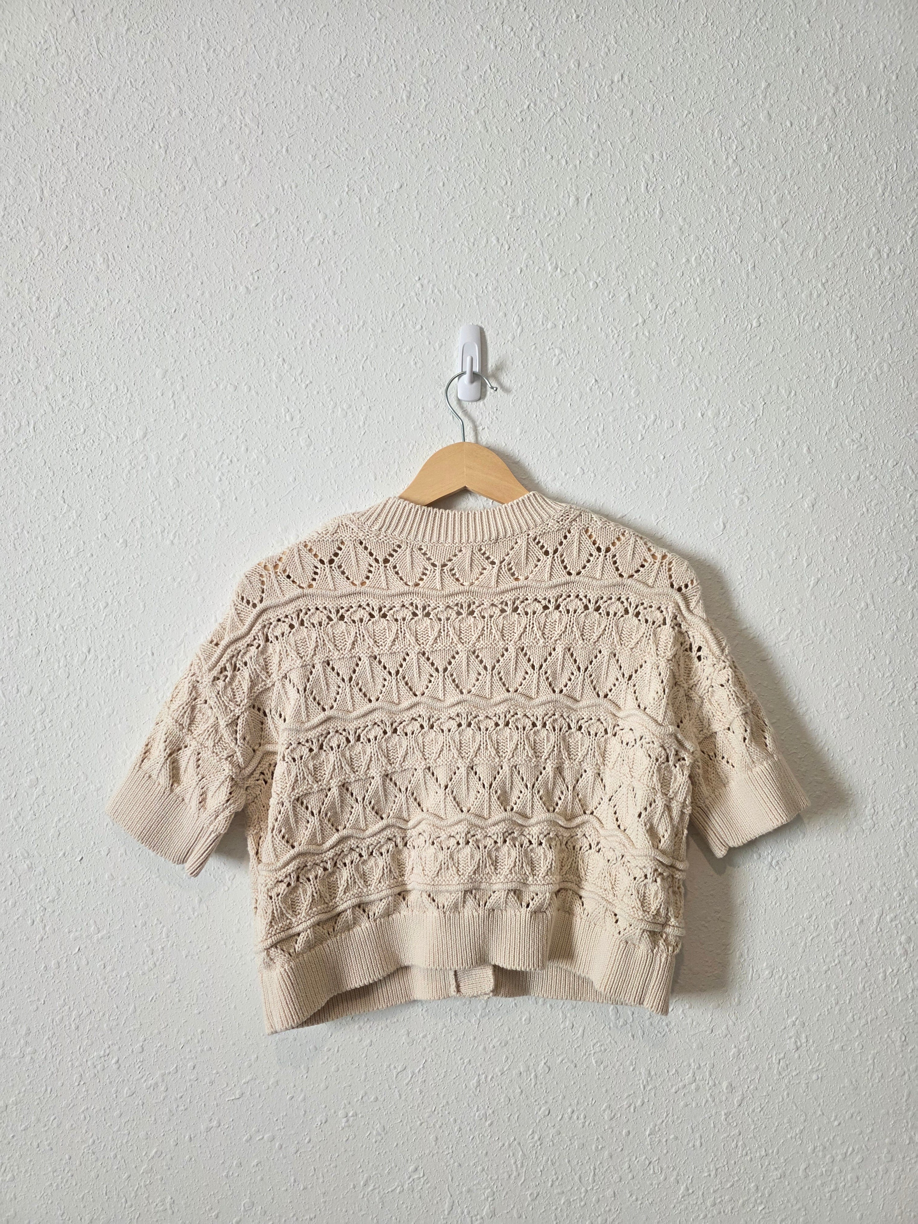 Splendid Textured Cotton Cardigan (S)