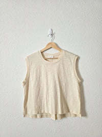 Miou Muse Boxy Cotton Top (S)