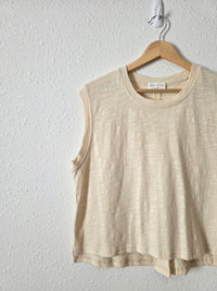 Miou Muse Boxy Cotton Top (S)