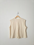 Miou Muse Boxy Cotton Top (S)