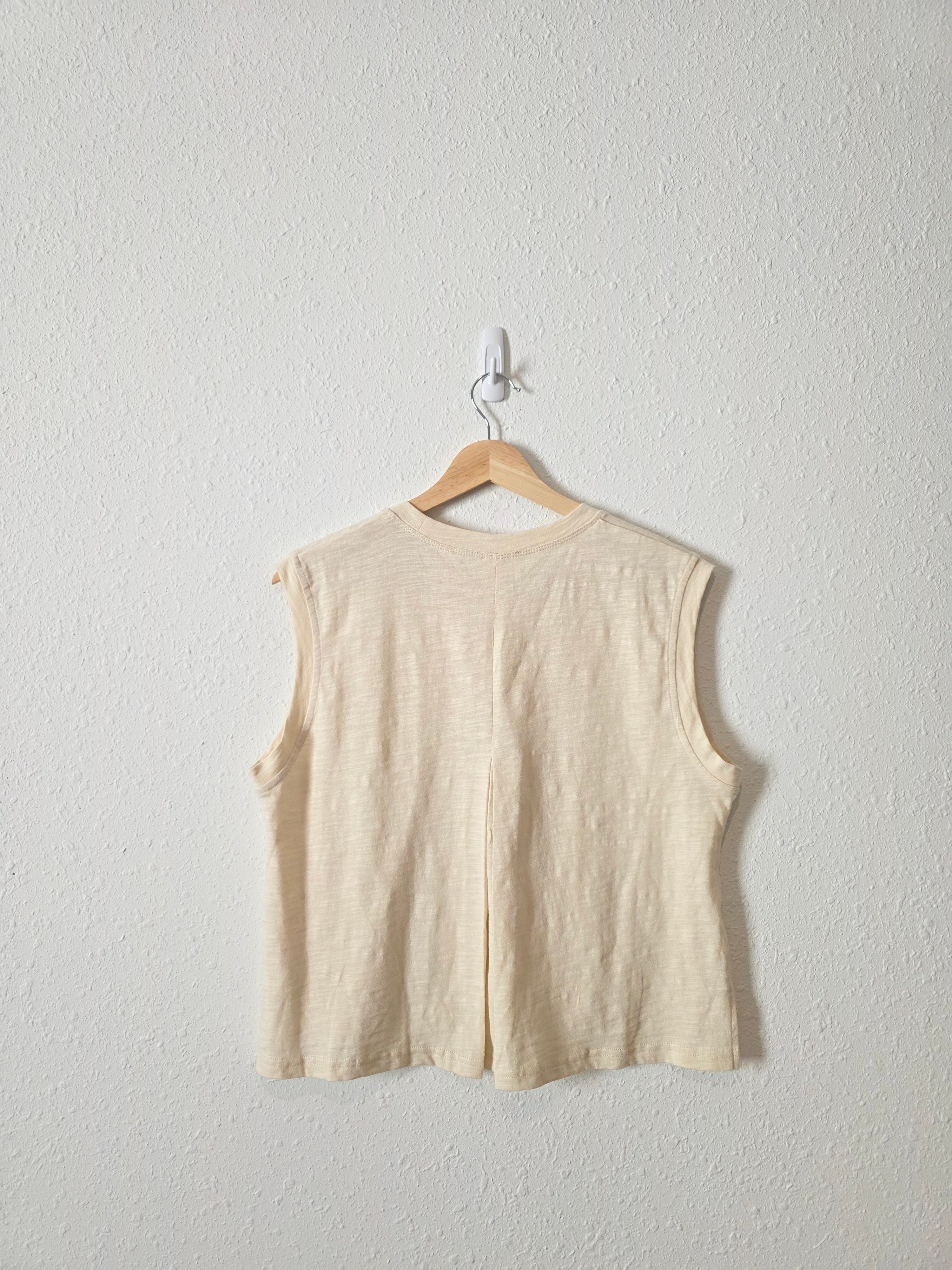 Miou Muse Boxy Cotton Top (S)