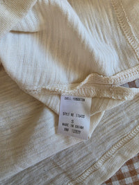 Miou Muse Boxy Cotton Top (S)