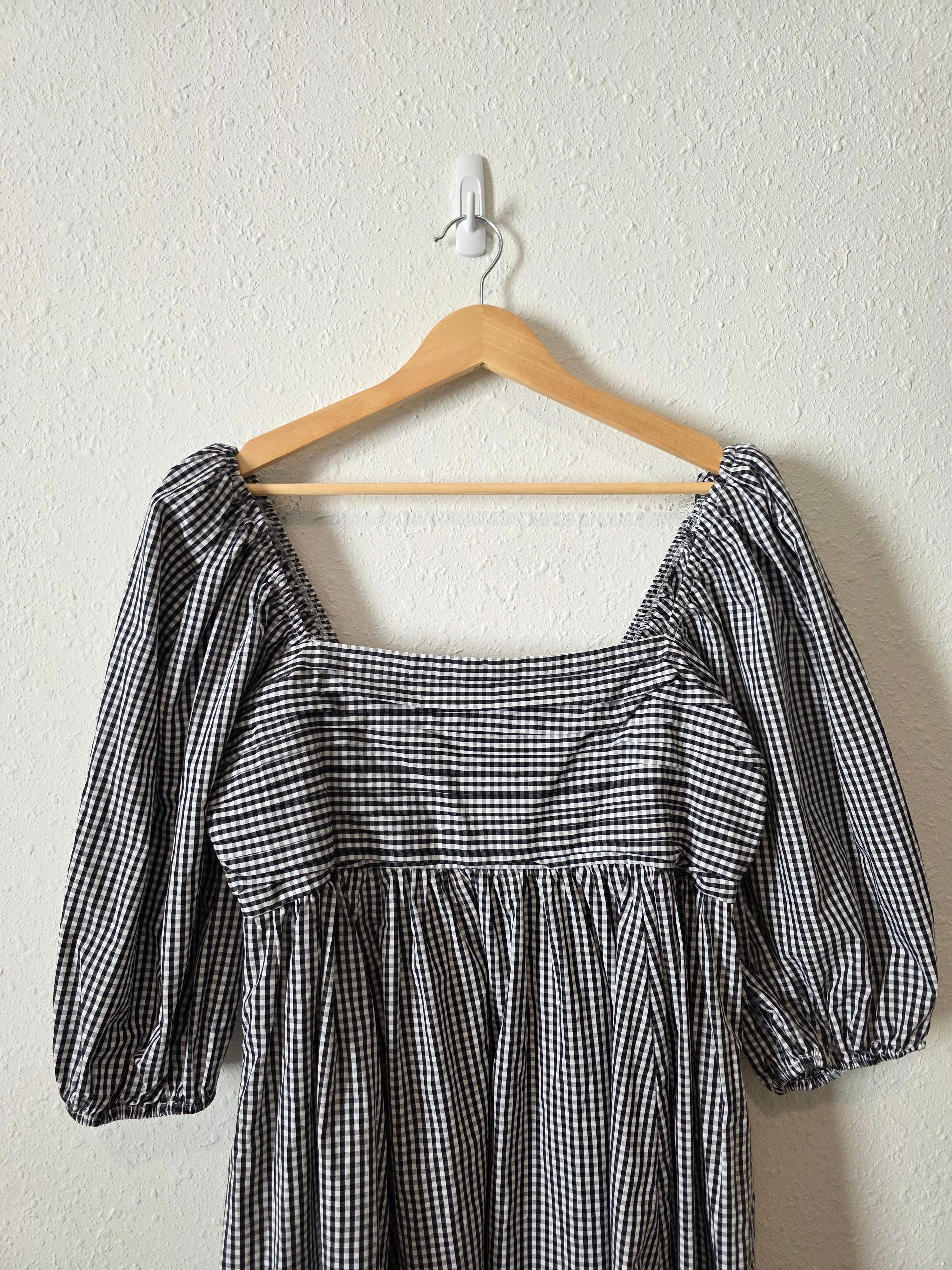 Abercrombie Gingham Mini Dress (LT)