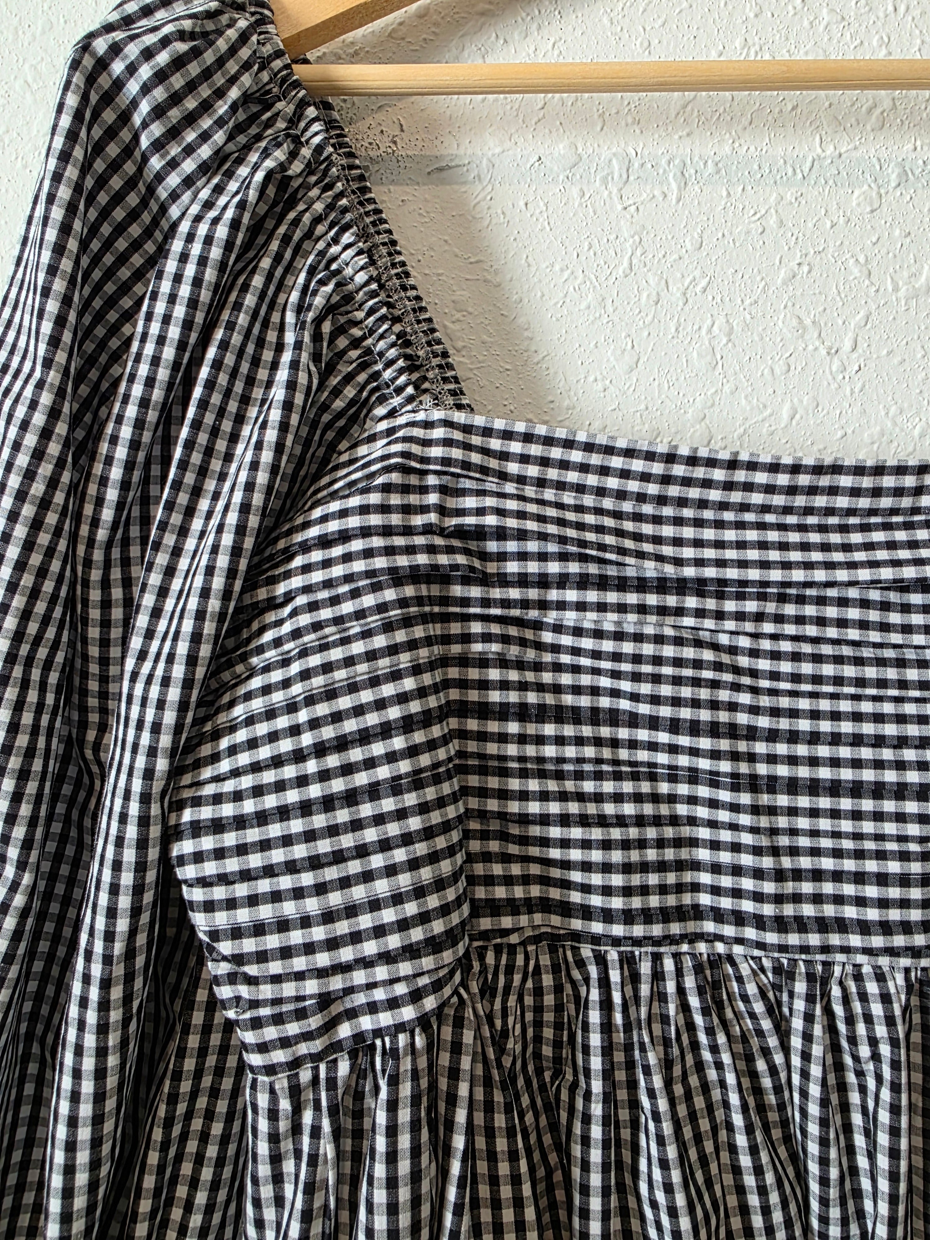 Abercrombie Gingham Mini Dress (LT)
