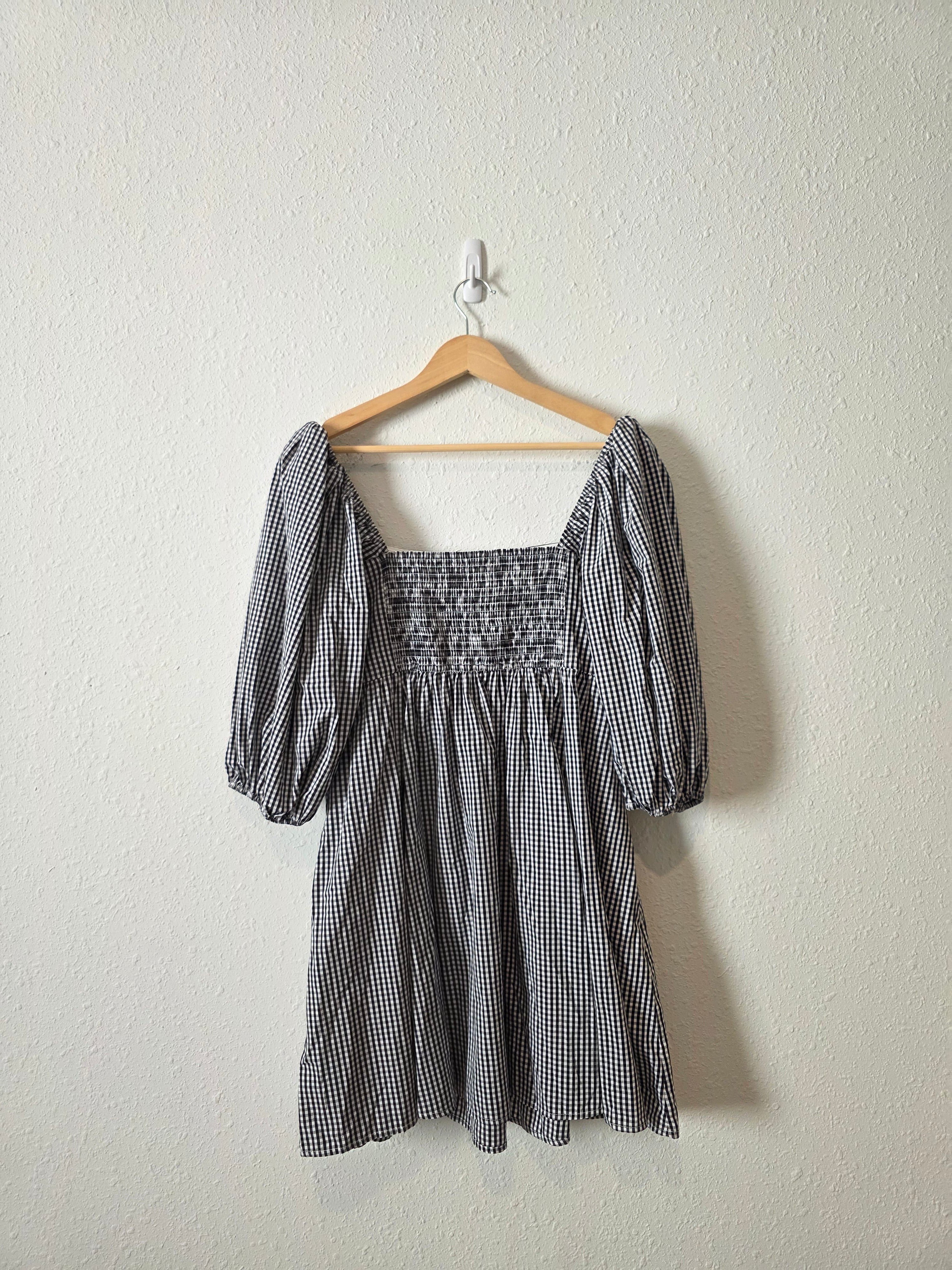 Abercrombie Gingham Mini Dress (LT)