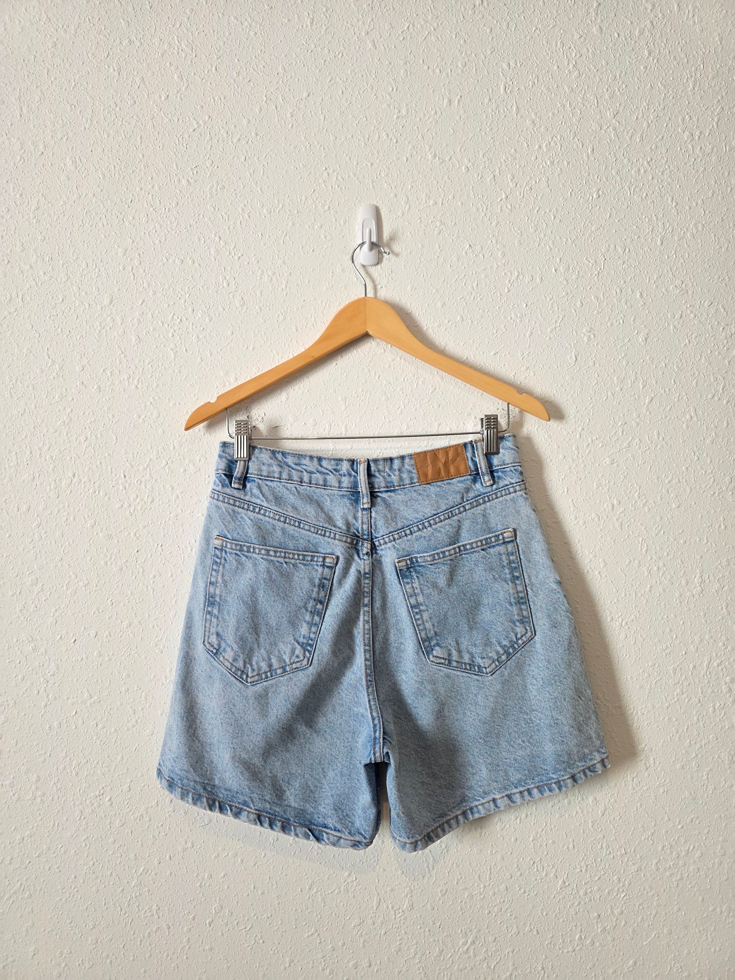 Zara Relaxed Denim Shorts (6)