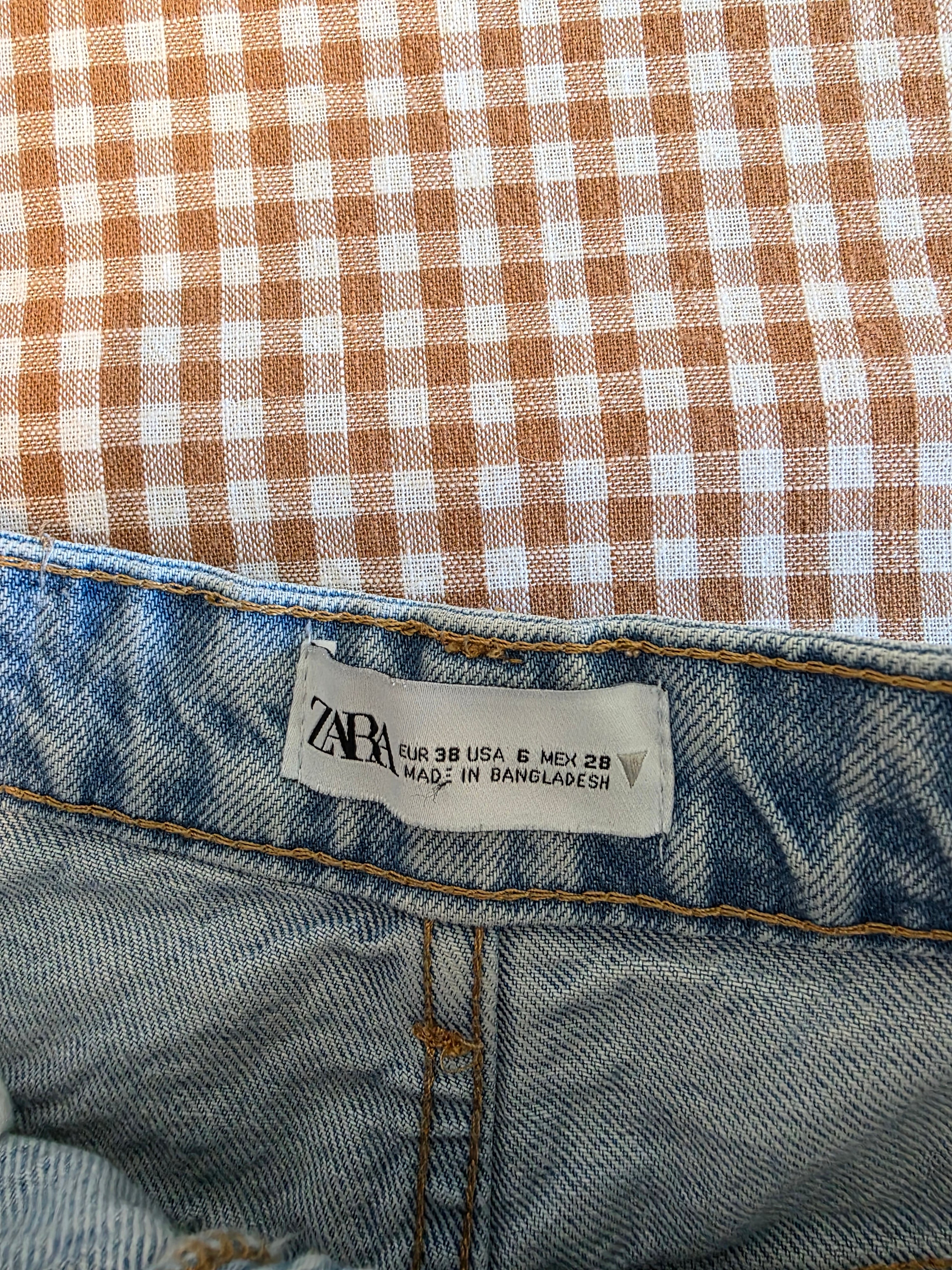 Zara Relaxed Denim Shorts (6)