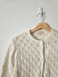 Vintage Textured Cardigan (XS)