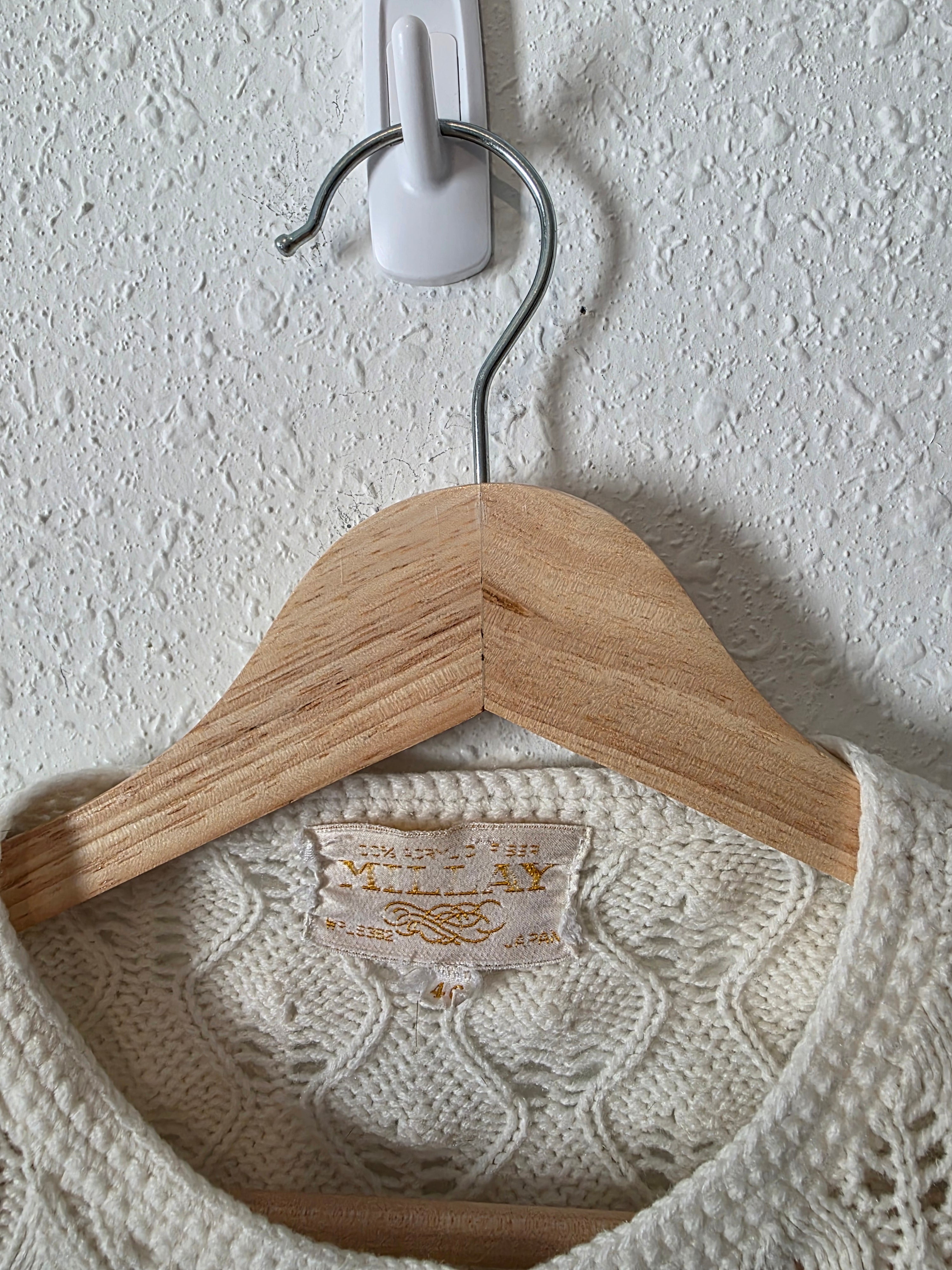Vintage Textured Cardigan (XS)