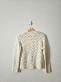 Vintage Textured Cardigan (XS)