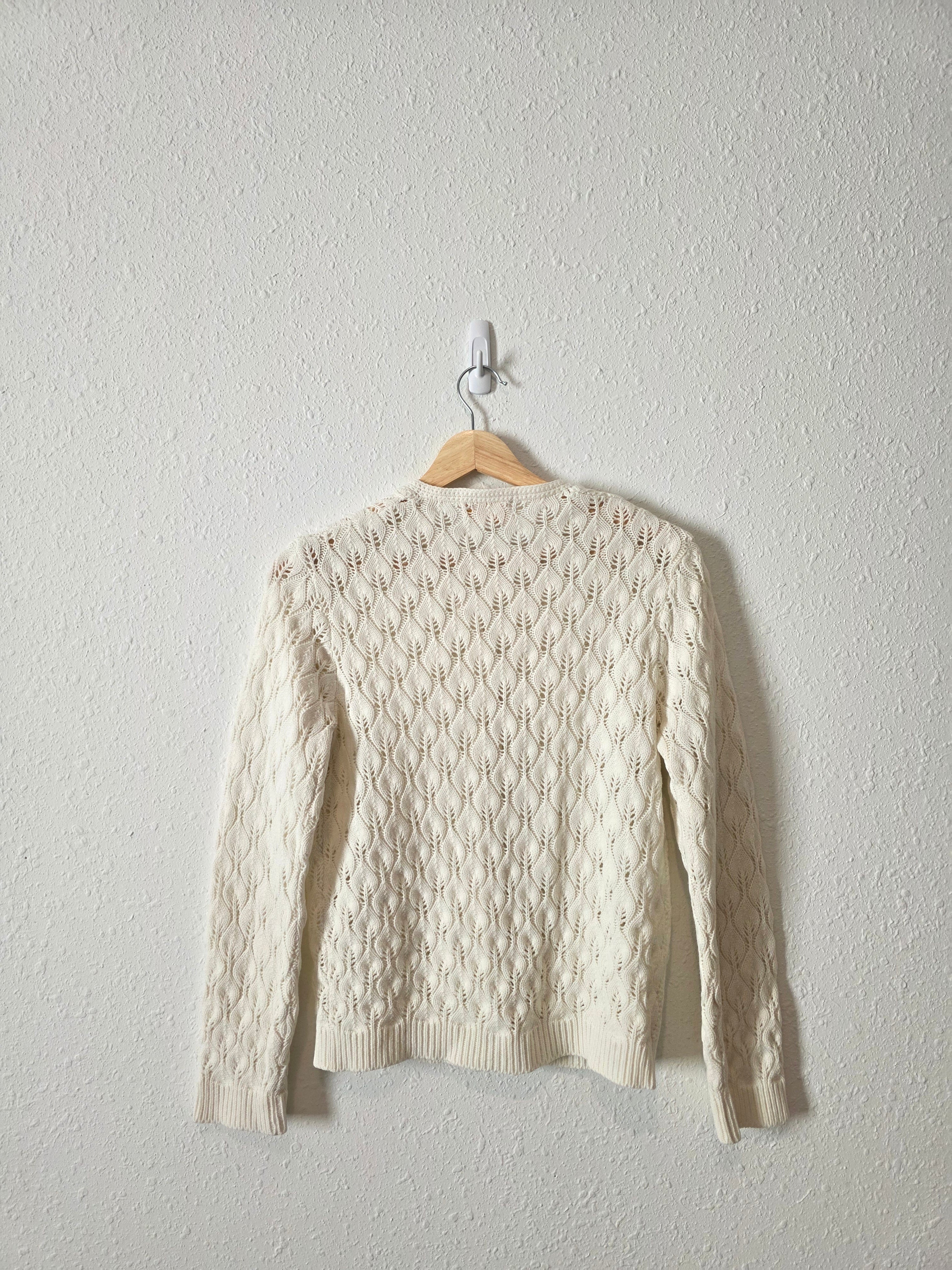 Vintage Textured Cardigan (XS)