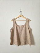 Haven Linen Squareneck Tank (M)