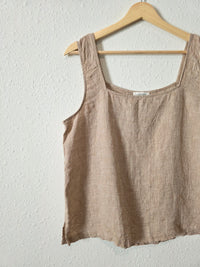 Haven Linen Squareneck Tank (M)
