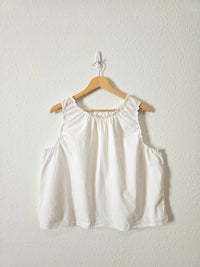 White Boxy Cotton Top (XXL)