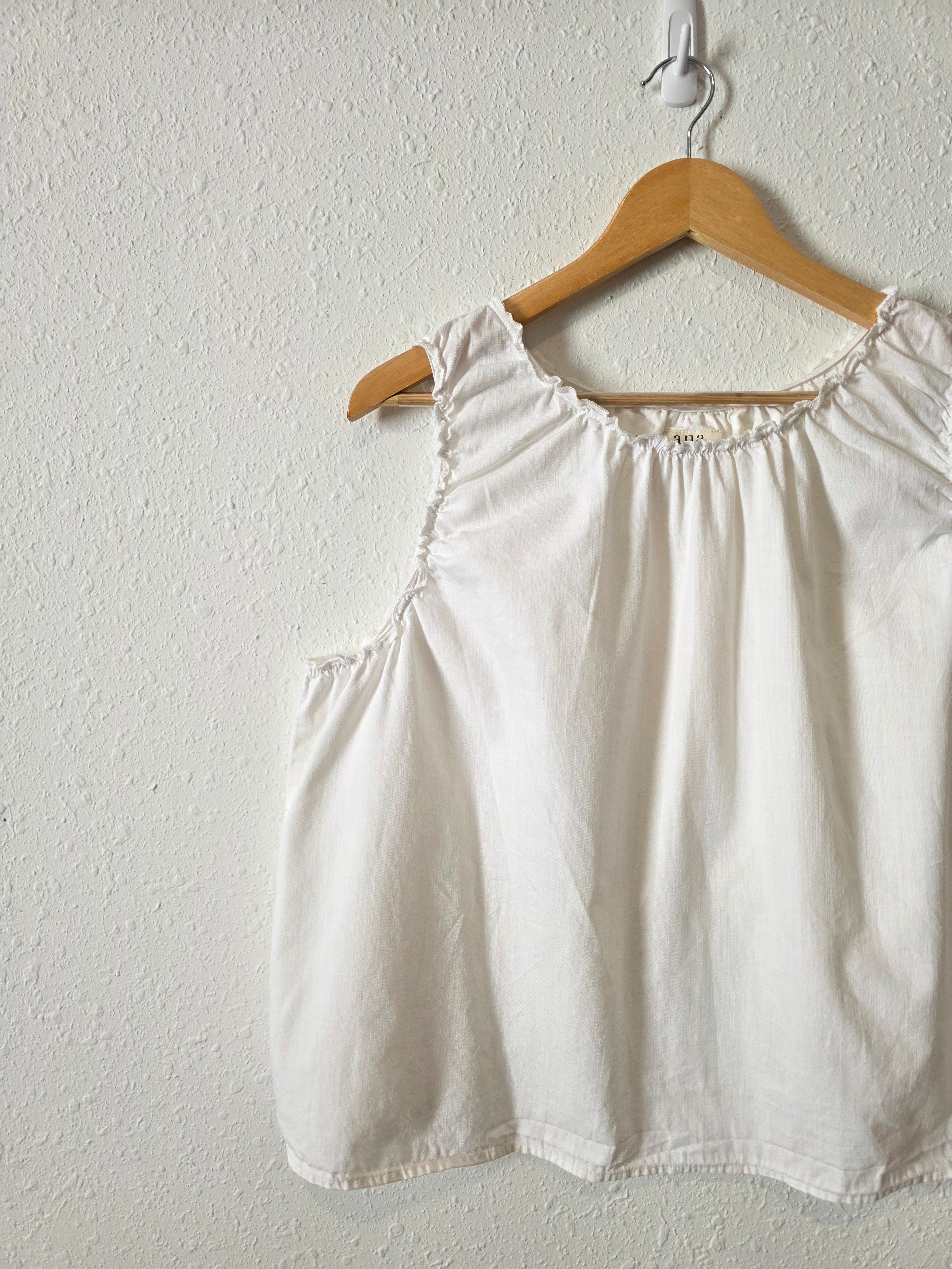 White Boxy Cotton Top (XXL)