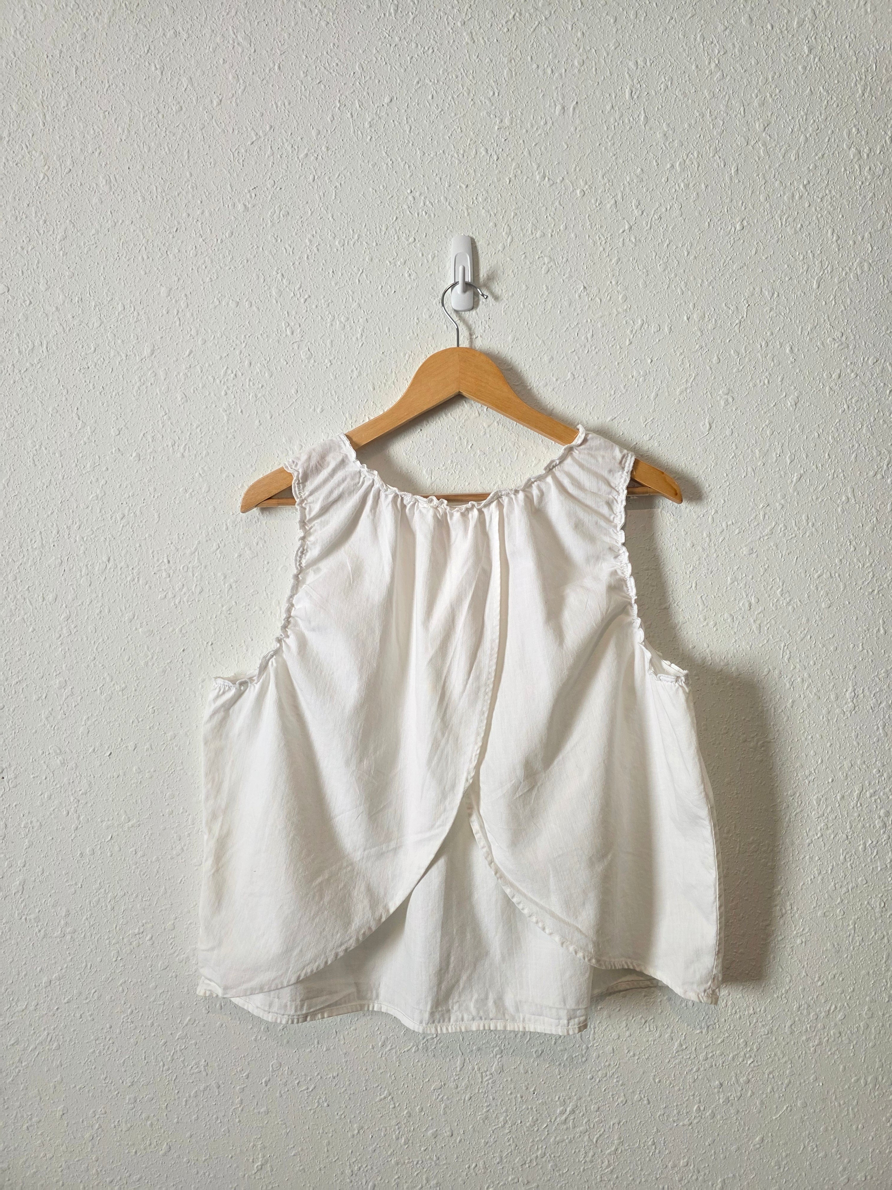 White Boxy Cotton Top (XXL)