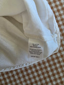 White Boxy Cotton Top (XXL)