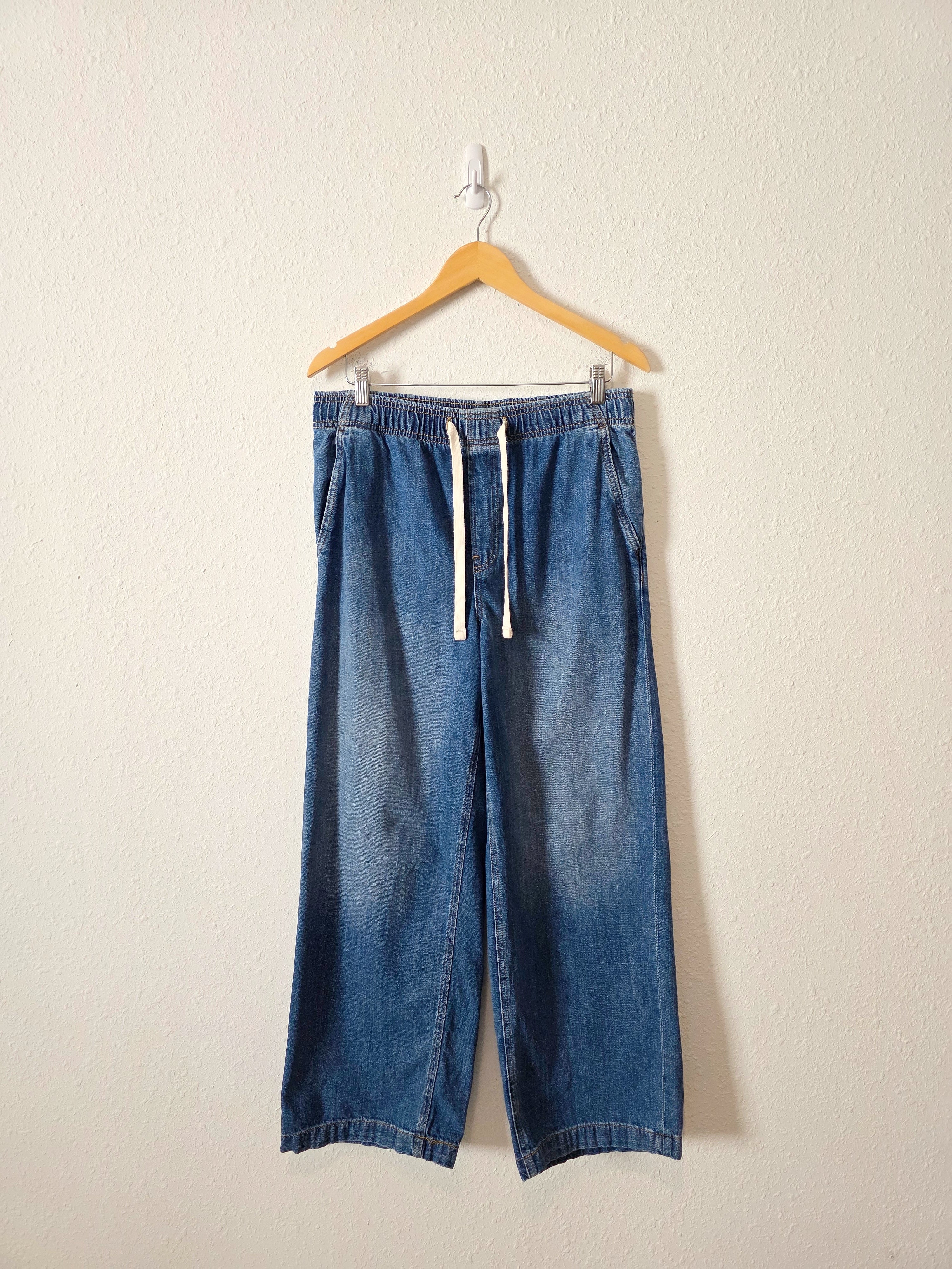 Gap Wide Leg Drawstring Jeans (M)