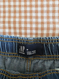 Gap Wide Leg Drawstring Jeans (M)