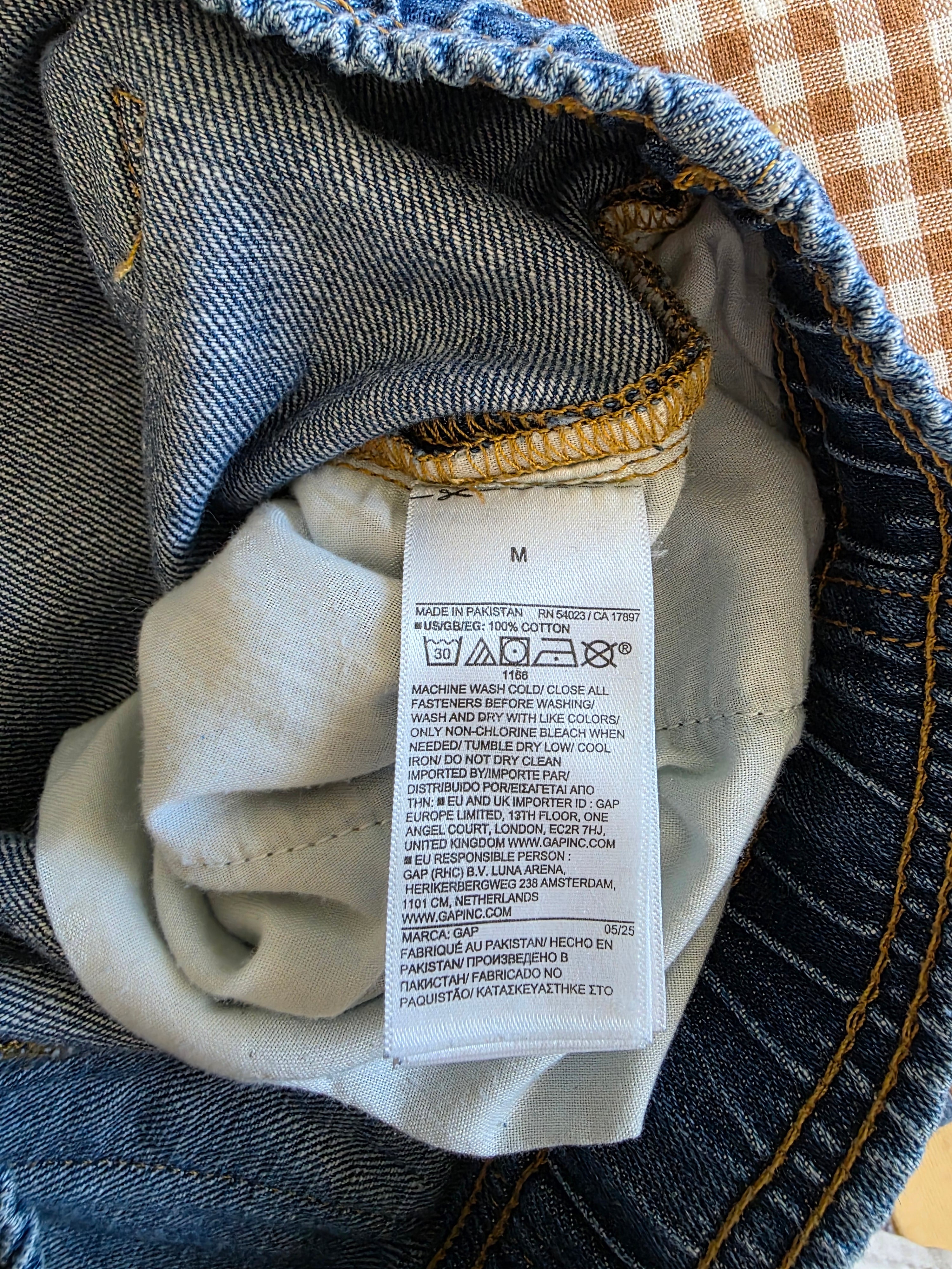 Gap Wide Leg Drawstring Jeans (M)
