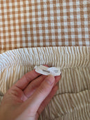 Mango Neutral Striped Pants (M)