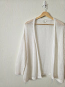 Haven Open Stitch Cotton Cardigan (L)