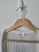Haven Open Stitch Cotton Cardigan (L)