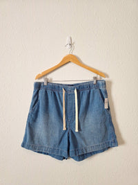 NEW Gap Denim Easy Shorts (L tall)