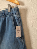 NEW Gap Denim Easy Shorts (L tall)