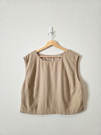 Abercrombie Neutral Boxy Top (L)